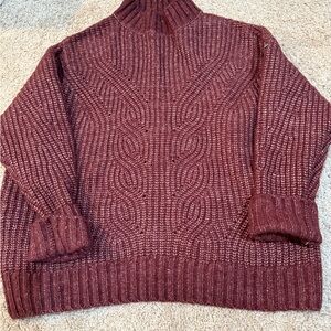 Women's Maroon Sweater